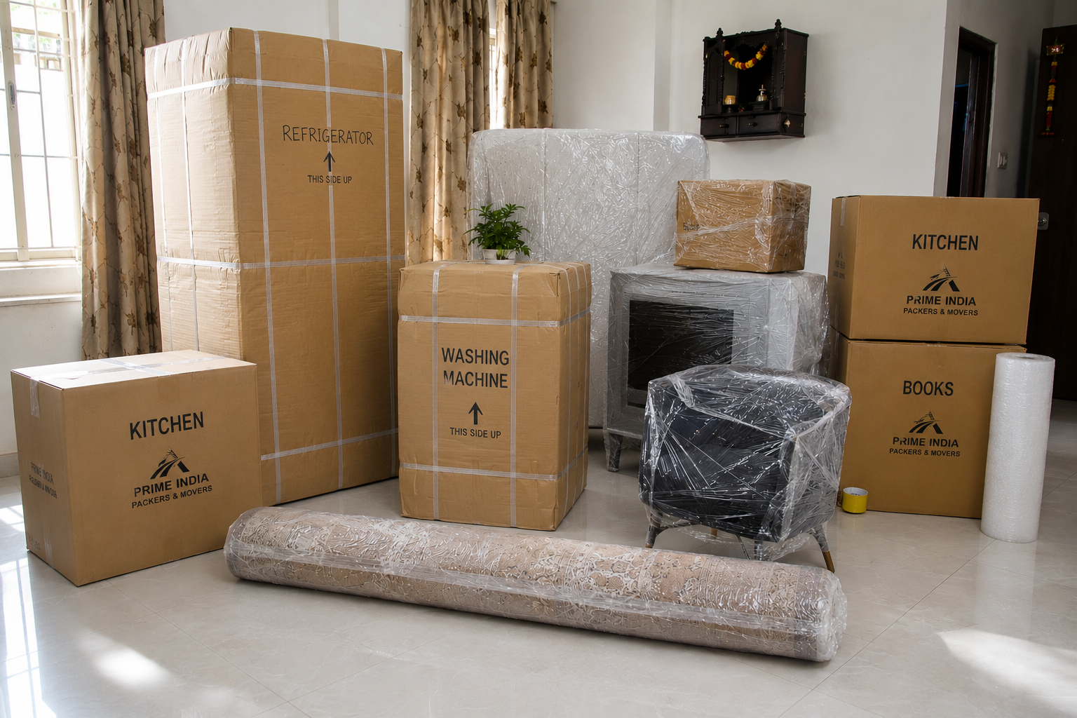 Domestic Moving Across India
