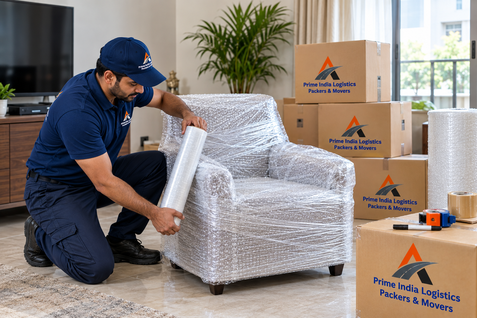 Few Item Shifting - Prime India Logistics Packers and Movers