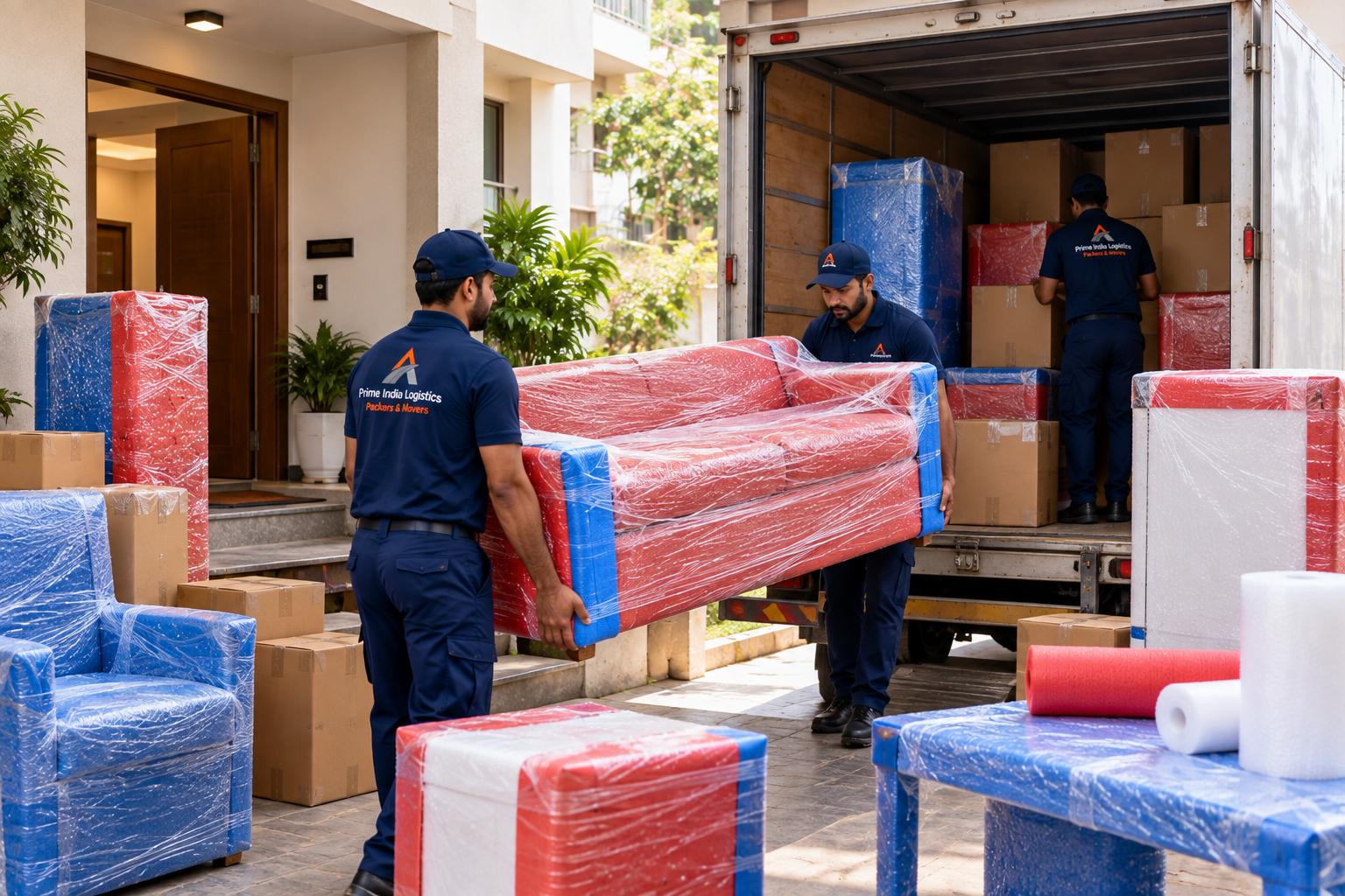 Local Moving - Prime India Logistics Packers and Movers